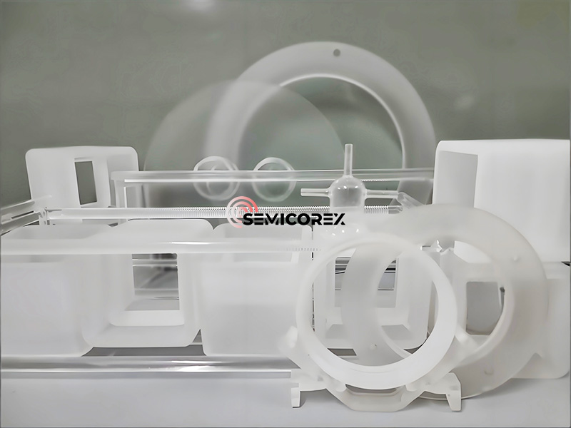 Какова нагрузка на детали из кварцевого стекла?