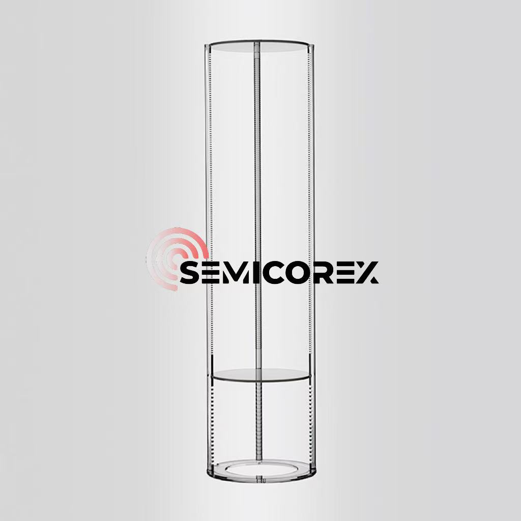 Кварцевые вафельные лодочки